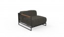 Sofa Dx Casilda graphite-dark grey