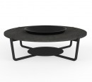 Round Coffee Table Domino graphite