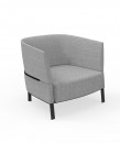 Poltrona Lounge Eden graphite