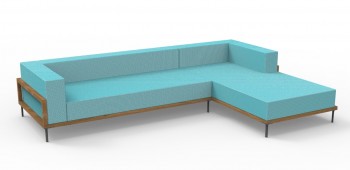 Salotto Cleo Teak modulare
