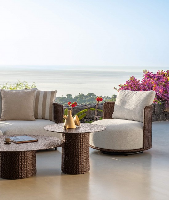 Poltrona Living Girevole Bond