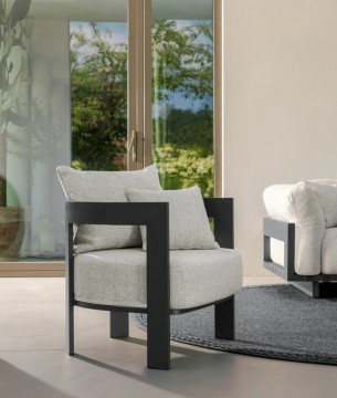 Poltrona Lounge Argo Alu